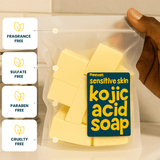 Kojic Acid Soap for Sensitive Skin - 1 lb Chunks