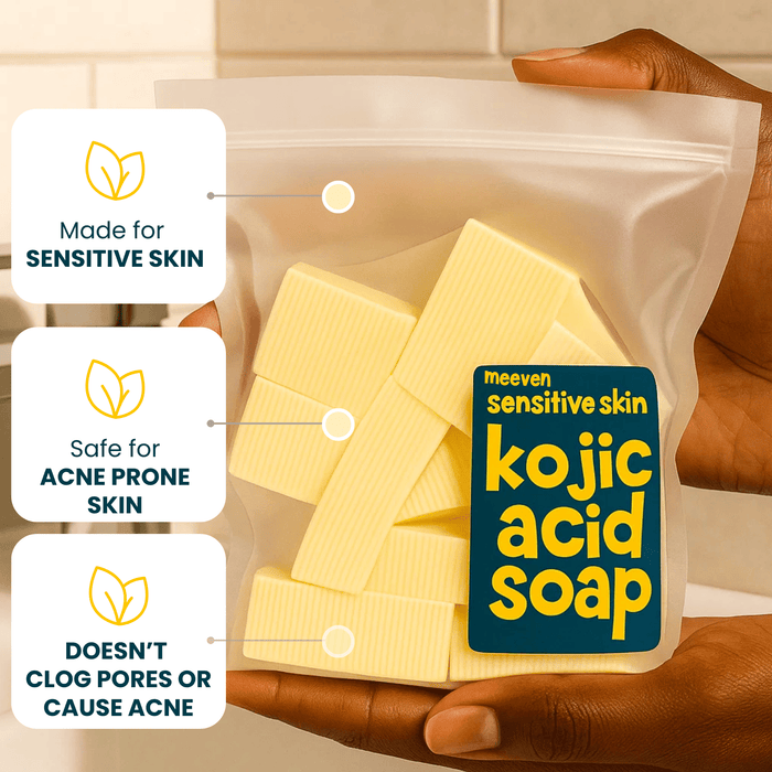 Kojic Acid Soap for Sensitive Skin - 1 lb Chunks
