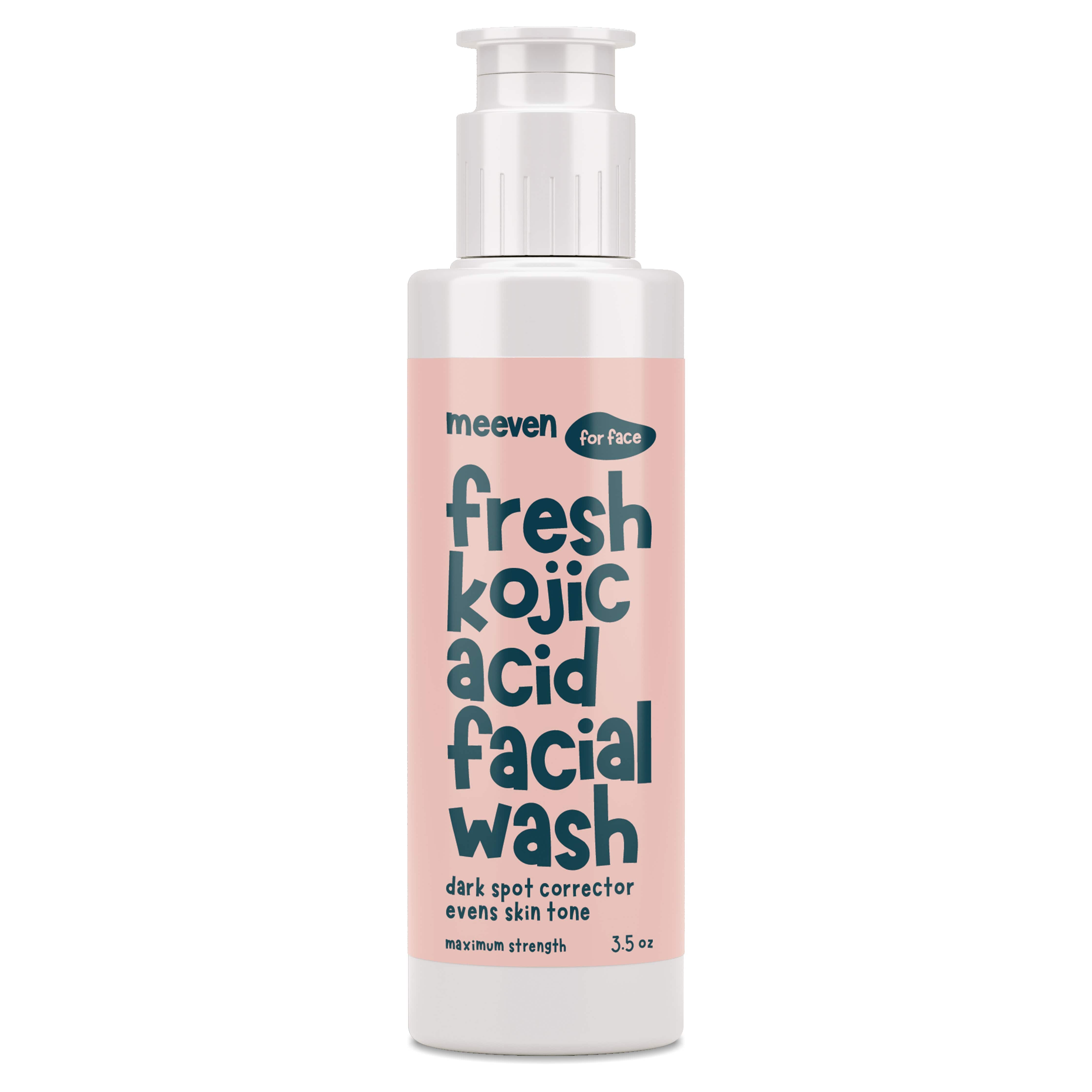 kojic acid face wash for dark spots and hyperpigmentation