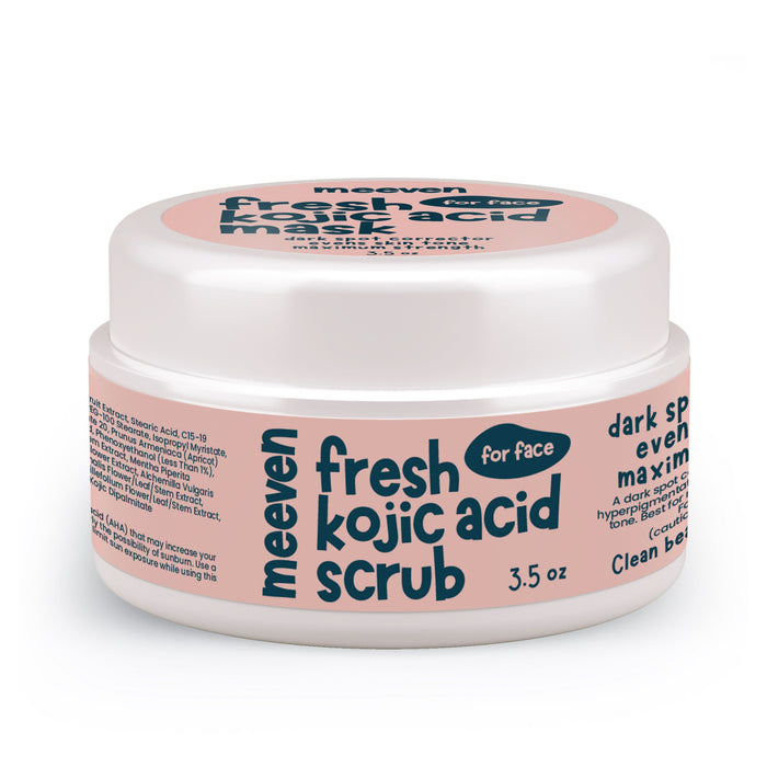 6% Kojic + Glycolic Acid Scrub for Face