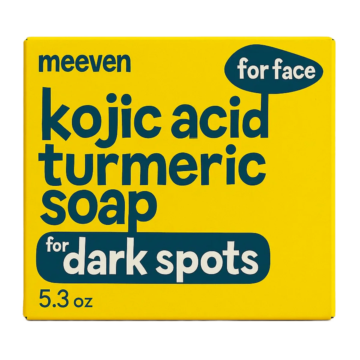 Kojic Acid Turmeric Soap for Dark Spots on Face