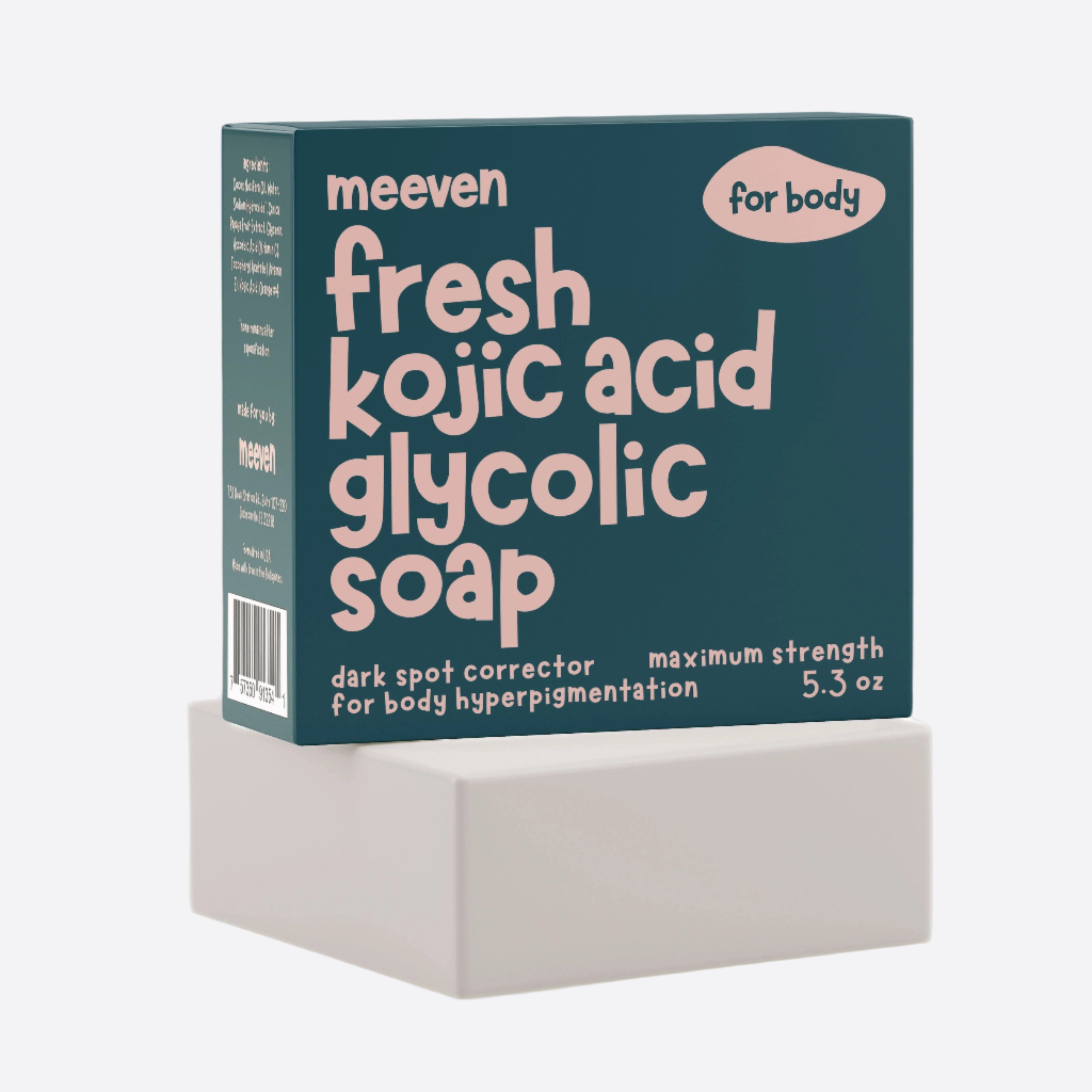 kojic acid soap for body whitening hyperpigmentation