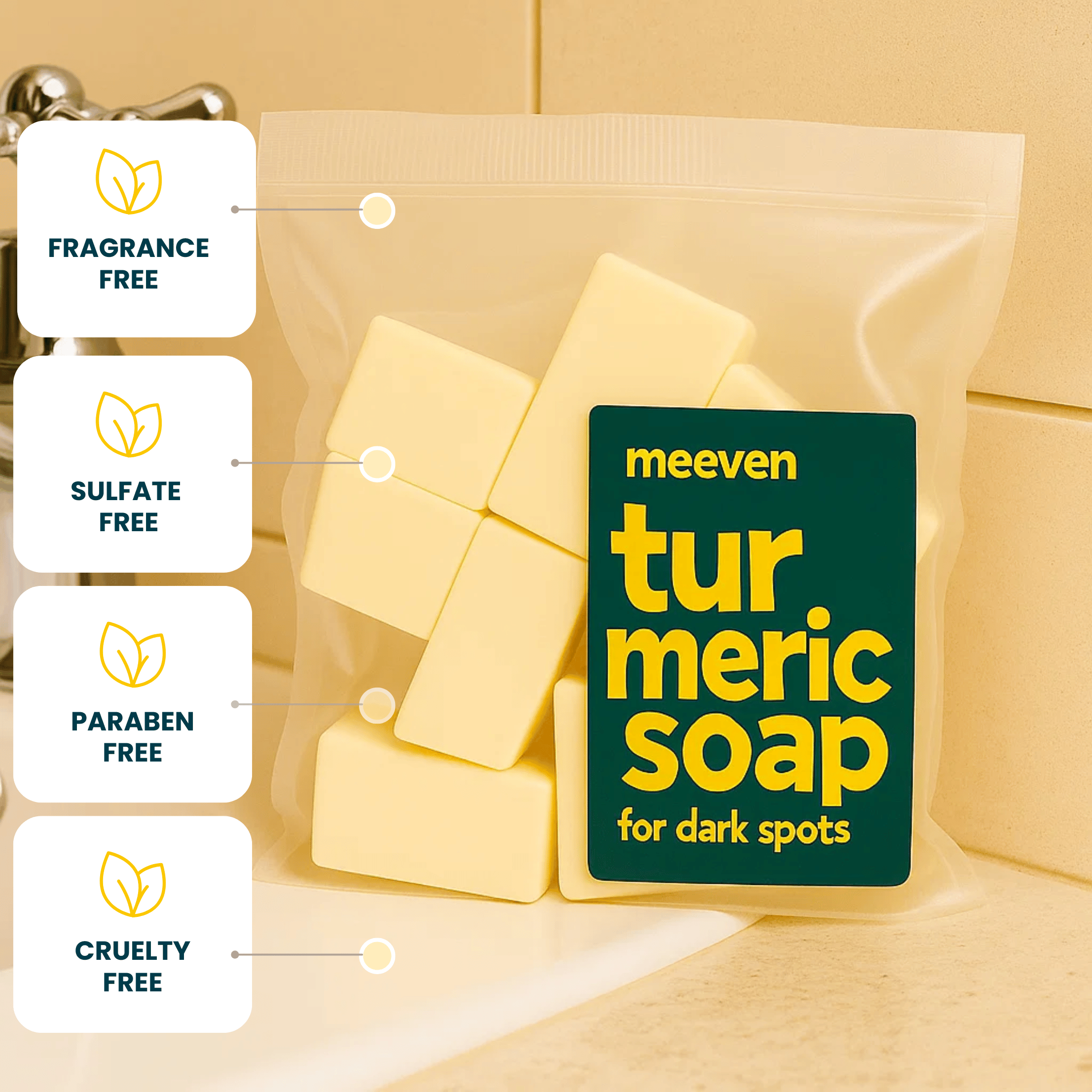 Turmeric Soap for Dark Spots